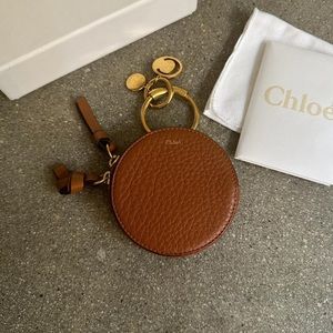 Chloé Calfskin Leather Coin Purse